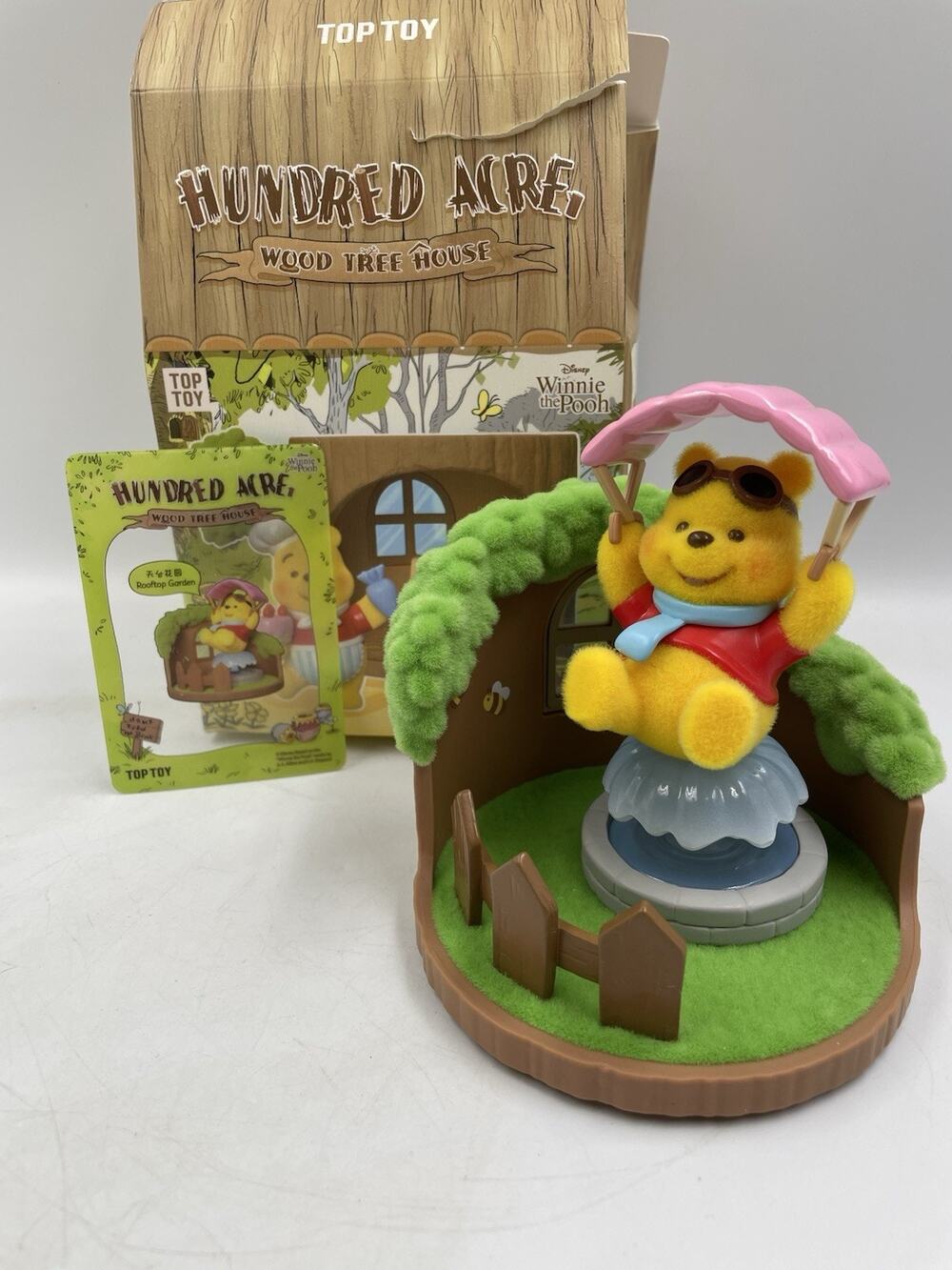TOPTOY Disney Winnie the Pooh Hundred Acre Wood Tree House Series